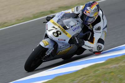 Marcel Schrötter: «Habe Spass im Regen»