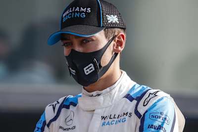 George Russell gibt sich am Sonntag im virtuellen GP in São Paulo die Ehre