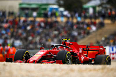 Charles Leclerc auf dem Weg zum vierten Platz