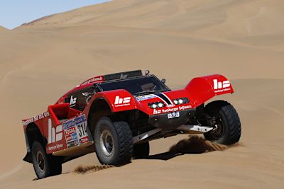 Kahle zum letzten Mal in der Atacama-Wüste