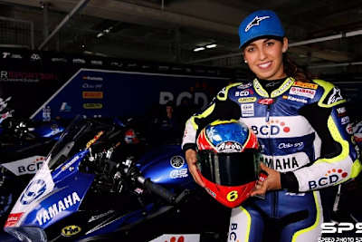 Maria Herrera ist ein neues, hübsches Gesicht in der Supersport-WM 2019