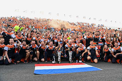 Jubel um Max Verstappen