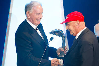 John Watson und Niki Lauda