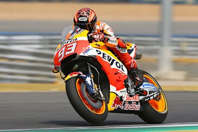 MotoGP-Weltmeister Marc Márquez auf der Repsol-Honda