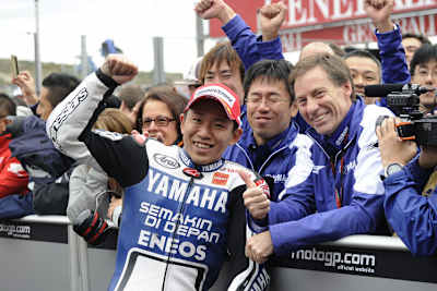 Freude bei Yamaha: Nakasuga eroberte einen Podestplatz