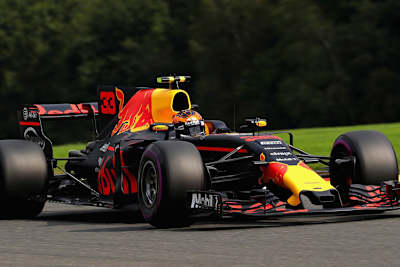 Max Verstappen im Red Bull Racing-Renault