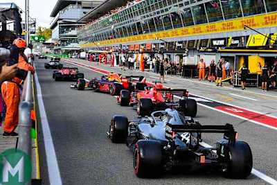 Die Fahrer gehen in Monza ins Abschlusstraining