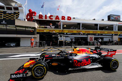 Max Verstappen in Paul Ricard