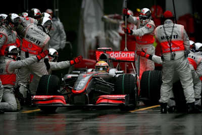 Hamilton stoppte nur einmal.