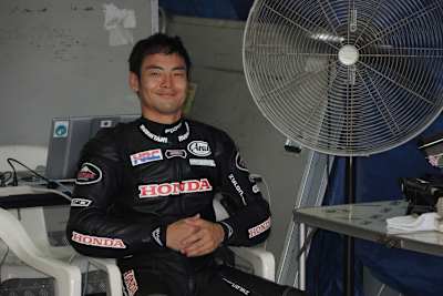 Hiroshi Aoyama beim ersten Sepamg-Test 2015