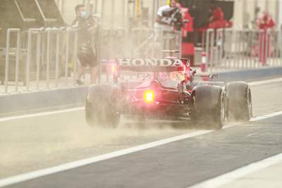 Auch Max Verstappen kämpfte sich durch den Sand