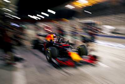Max Verstappen in Bahrain