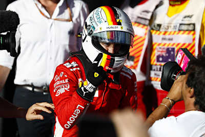 Der Vettel-Finger ist zurück