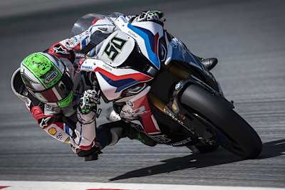 Eugene Laverty in Barcelona