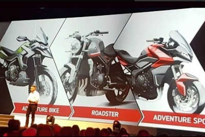 Auf Basis der kürzlich vorgestellten Triumph Trident 660 sind zwei weitere Modelle geplant