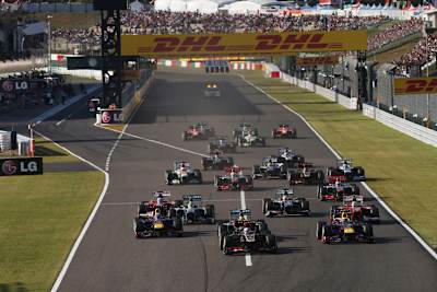 Start in Japan: Romain Grosjean geht in Führung