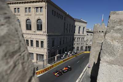 Sergio Pérez schloss die letzte freie Trainingsstunde als Schnellster ab