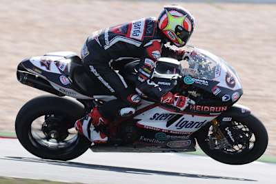 An Byrnes Ducati gab es keine Weiterentwicklung.