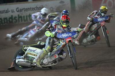 Chris Holder (vorne) startet erstmals in Cloppenburg