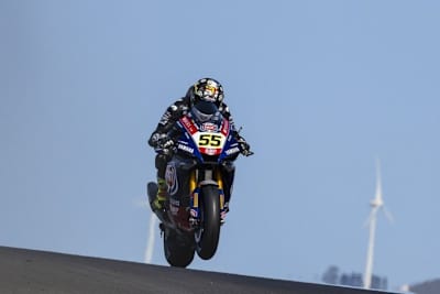 Andrea Locatelli spulte auch viele Runden ohne Sturz ab