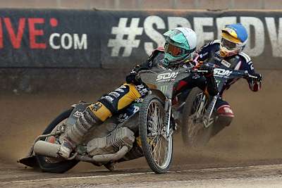 Erik Riss (vorne) beim Speedway of Nations