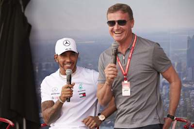 Lewis Hamilton und David Coulthard