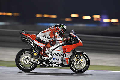 Jorge Lorenzos Ducati quälten am Samstag Elektronikprobleme