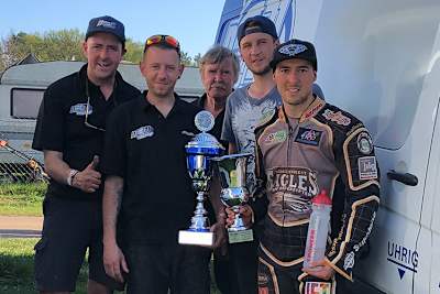 Max Dilger setzte sich in Neuenknick durch