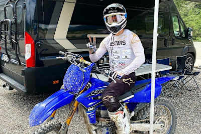 Marcel Schrötter beim MX-Training in Italien