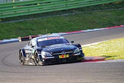 Die DTM testet in Vallelunga