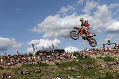 Die Fans in Hyvinkää hatten einen ausgezeichneten Blick auf die Strecke