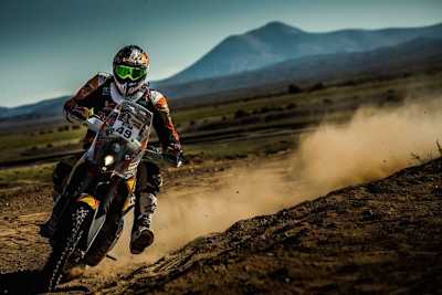 Antoine Meo feierte seinen ersten Dakar-Etappensieg