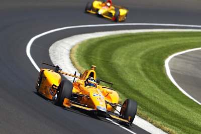 Fernando Alonso beim Indy 500