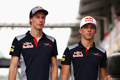 Brendon Hartley und Pierre Gasly