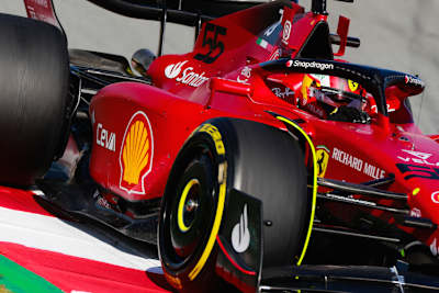 Carlos Sainz drehte beim Barcelona-Test die meisten Runden