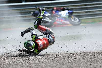 Cal Crutchlow stürzte in Kurve 12