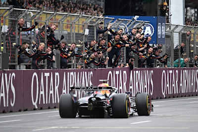 Max Verstappen war auch in Baku eine Klasse für sich