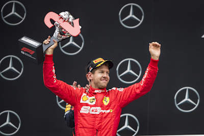 Sebastian Vettel in Hockenheim