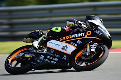 Max Kappler auf seiner FTR-Honda