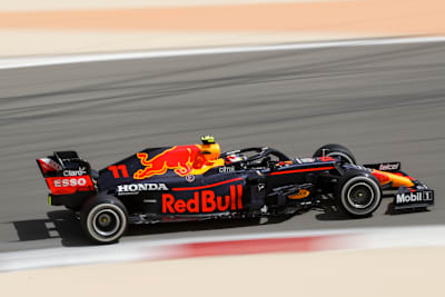 Sergio Pérez im Red Bull Racing RB16B-Honda