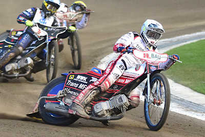 Dimitri Bergé (vorne) ist gut in Form