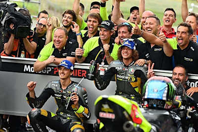 Erfolgreiches Duo: Marini und Bezzecchi aus dem Mooney VR46-Ducati-Team