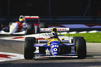 Damon Hill mit der 0