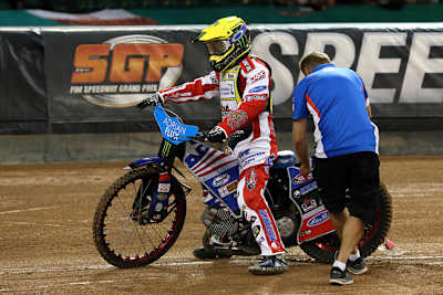 Greg Hancock kämpft um seine Fitness