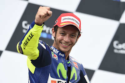 Valentino Rossi stand in seiner illustren GP-Karriere bereits 221 Mal auf dem Podest