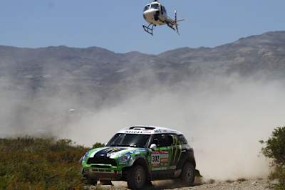 Wieder bei der Dakar vorne: Peterhansel im Mini