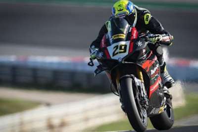 Luca Bernardi auf der Barni-Ducati