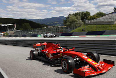 Sebastian Vettel am Red Bull Ring