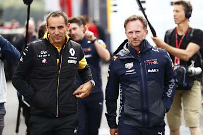 Cyril Abiteboul und Christian Horner