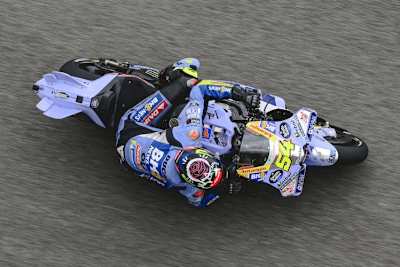 Rookie Fermin Aldeguer hatte am Freitag in Austin allen Grund zur Freude